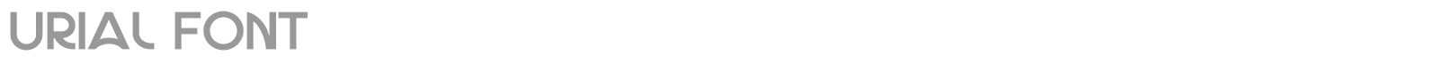 Urial font preview